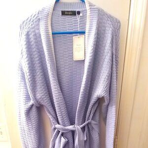Sanifer Belted Cardigan Sweater  NWT